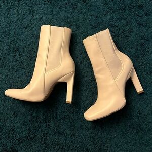 Nude booties